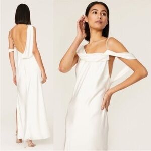 Fame and partner Francois gown